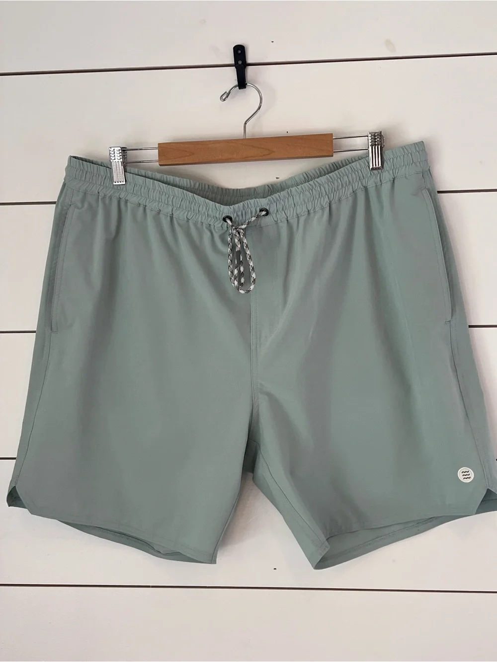 Freefly Men's Sage Green Active Shorts